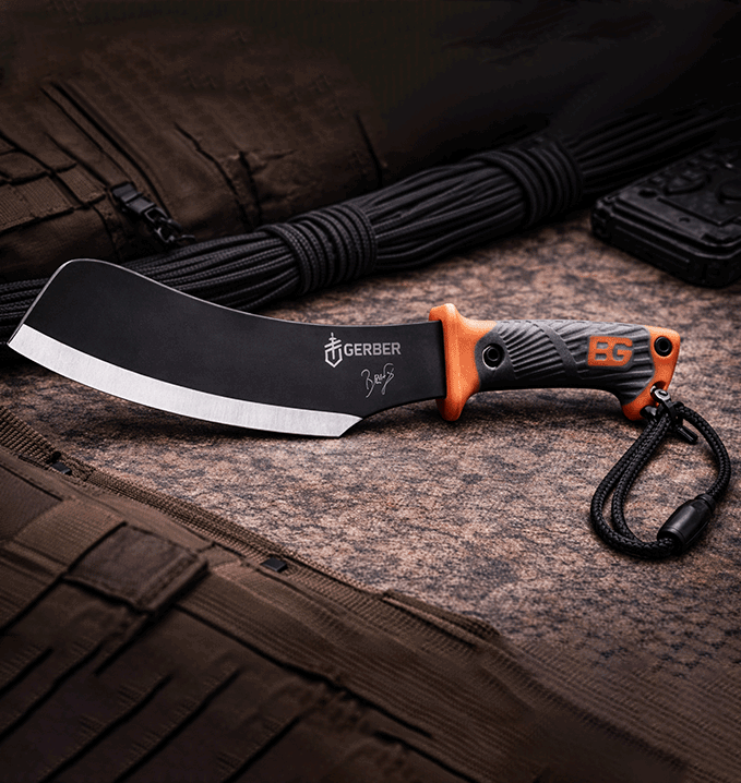 Machete Parang Compacto Mango Ergonómico Con Estuche Nylon