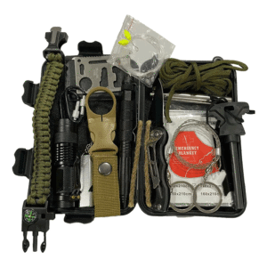 Kit De Supervivencia Multifunción De Emergencia 17 En 1