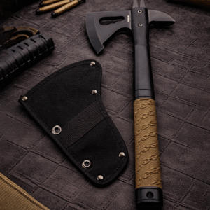 Hacha Táctica Tomahawk Supervivencia Con Funda