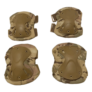 Rodilleras Y Coderas Tácticas Paintball Airsoft Alto Impacto multicam