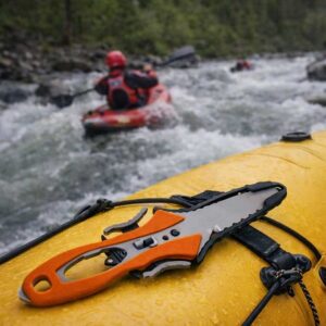 Cuchillo de Rescate NRS Pilot Knife para Kayak y Rafting