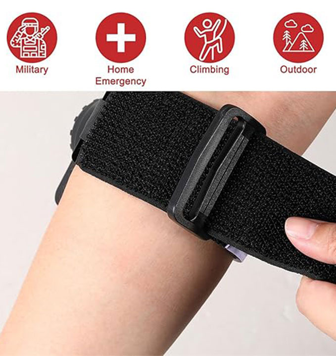 Torniquete Emergencia Primeros Auxilios Control Hemorragias